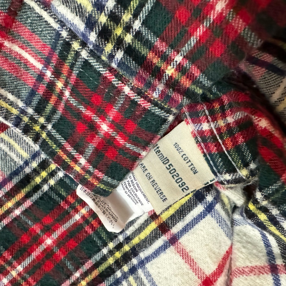 L.L. Bean | Tartan Scotch Plaid Flannel | Small - Picture 10 of 15